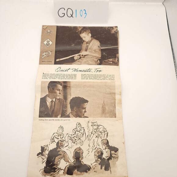 1962 Bernel Hollingsworth Boy Scout Complete Calendar Raton New Mexico - Picture 2 of 16